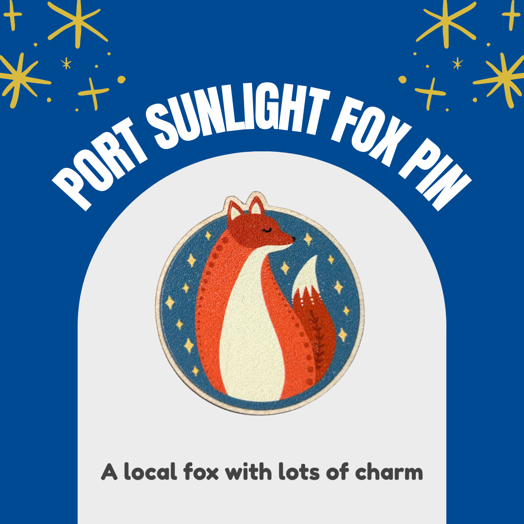 Port Sunlight Fox Pin