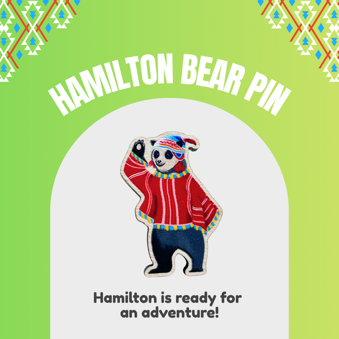Hamilton Bear Pin