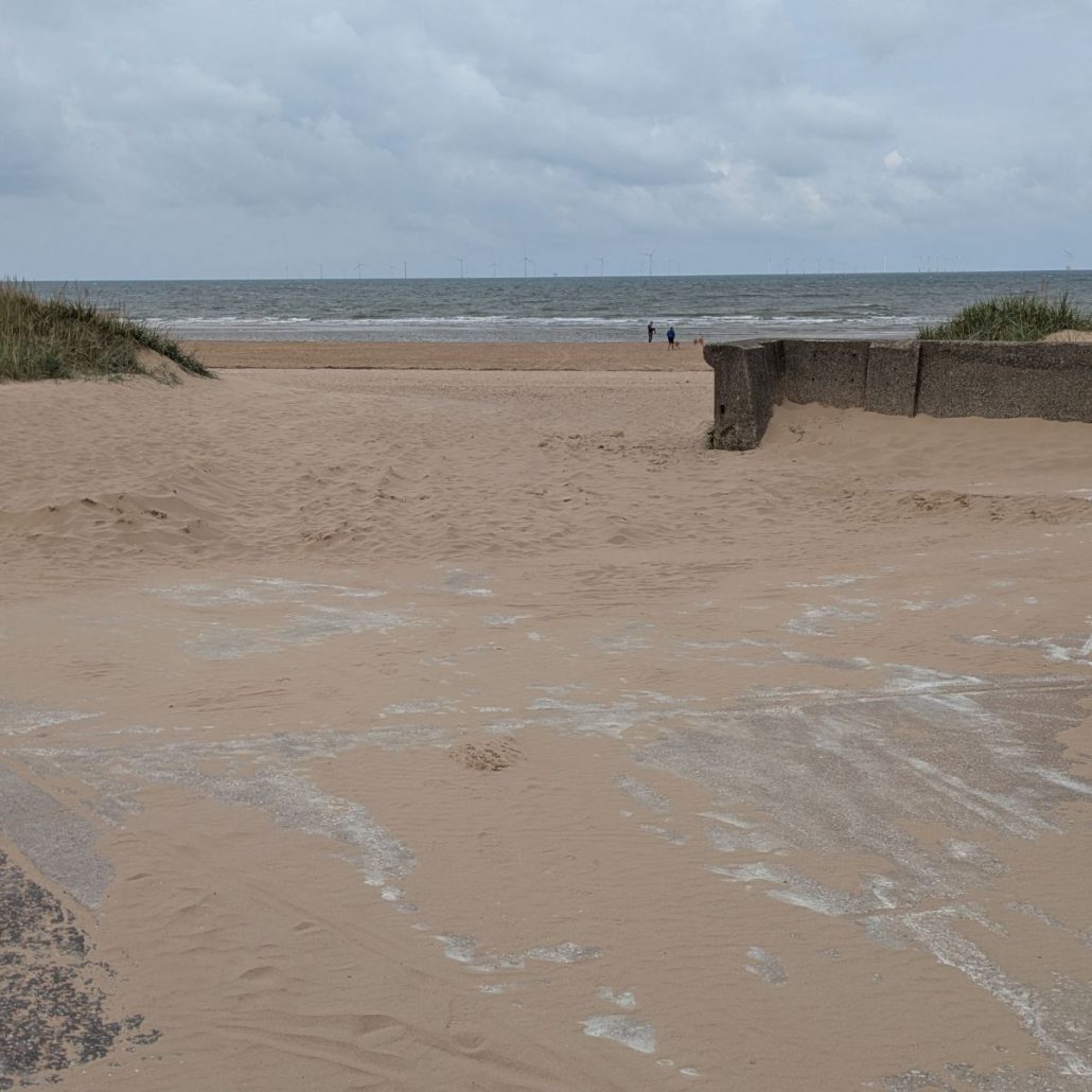 Look at the beach