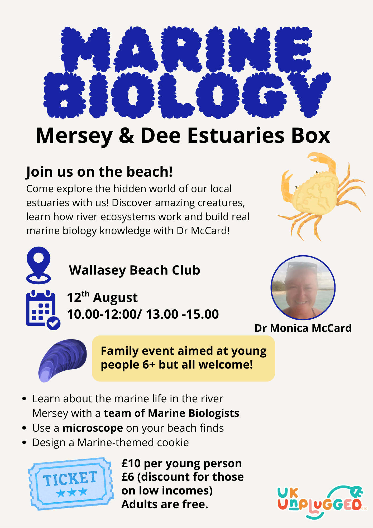 Marine Biology event poster