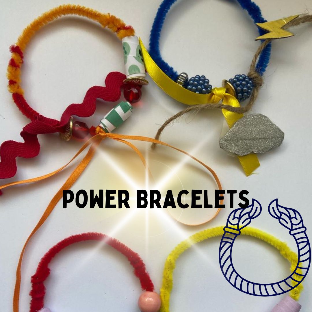 power bracelets made from pipecleaner