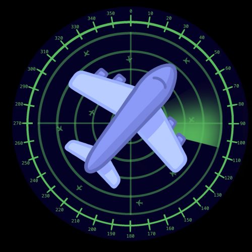 Radar image of Plane